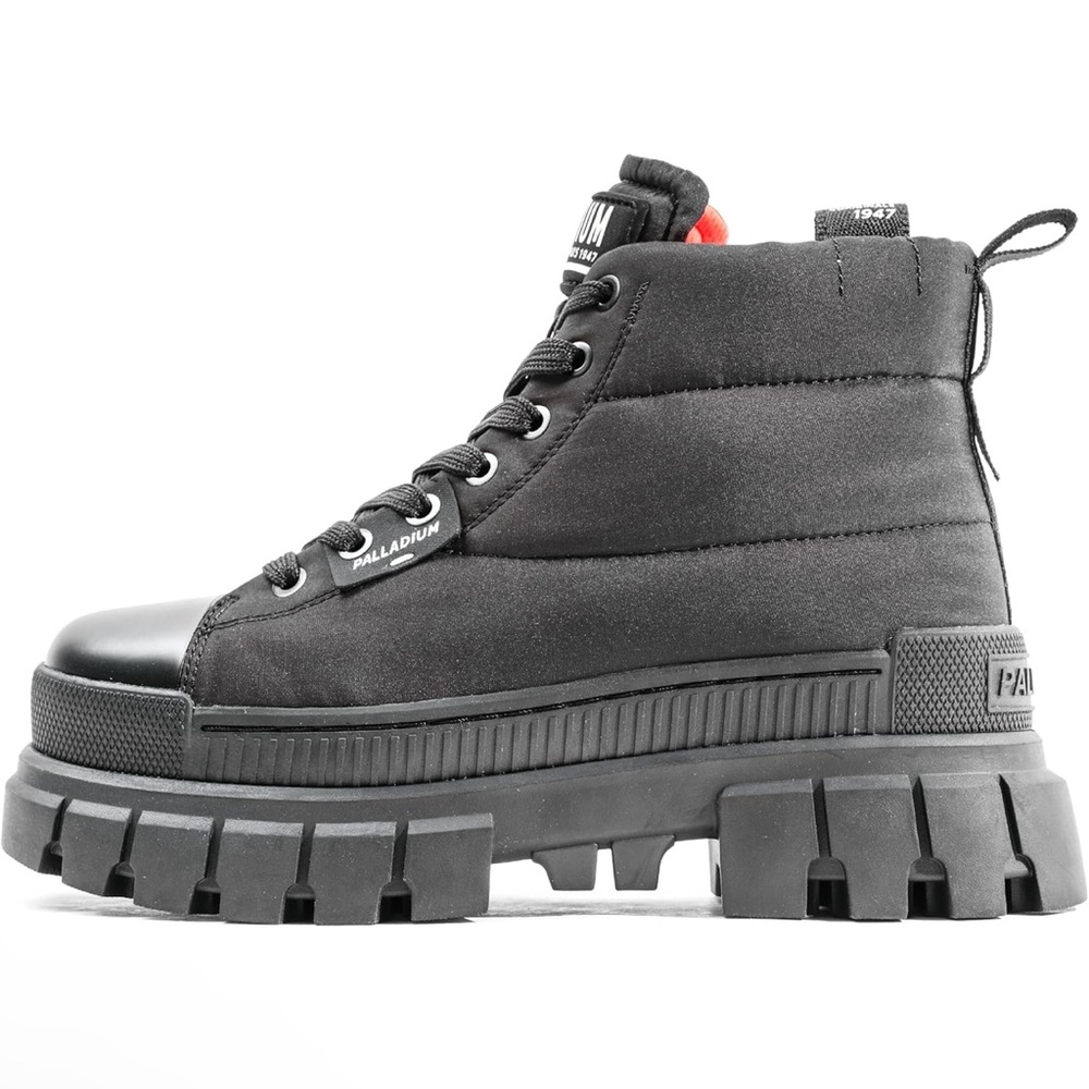Palladium Black Platform Boots
